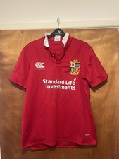 British And Irish Lions Rugby Shirt 2017 Size Uk Small Canterbury Free Post 