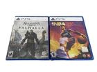 PlayStation 5 Game Lot NBA 2K23 Assassins Creed Valhalla