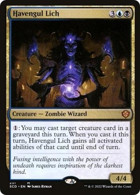 ~ Havengul Lich ~ NM ~ Commander 2022 Starter Decks ~ MTG ~