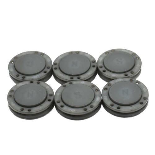 41L Magnetic Coat Buttons 26mm/1” Invisible Sewing Button Nylon with Magnets ... - Picture 3 of 6