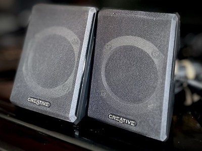 Creative Labs Inspire P380 Satellite Surround Sound PC Speakers 2 Pcs. Tested