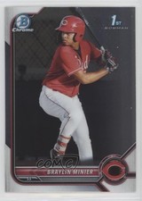 2022 Bowman Chrome Prospects Braylin Minier #BCP-93 lw9