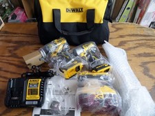 New In Box DeWalt 20v Max XR Hammer Drill/Impact Driver Combo Kit, DCK2101QQ1WW1