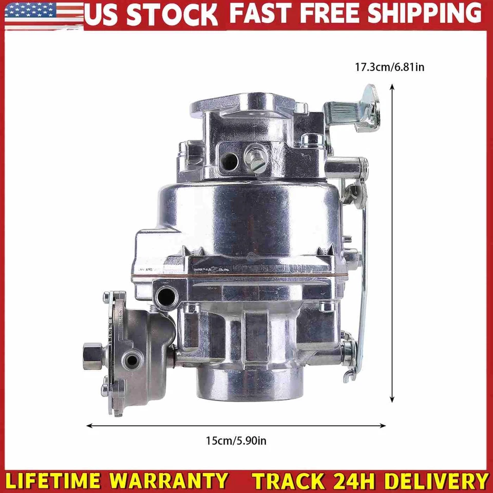 Carburador nuevo para Chevrolet Bel Air 1950 1951 1952 1953 1954 1955 1956 Stock en EE. UU. Foto 3 de 4