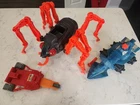 Vintage MOTU Spydor Battering Ram Vehicle Lot Masters Of The Universe Incomplete