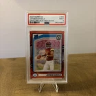 2024 Donruss - Rated Rookie Jayden Daniels #389 Optic Preview Red Wave PSA 9