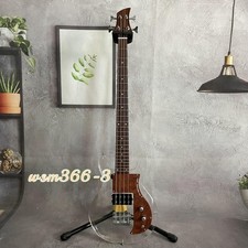 Custom Shop Acrylic Body Bass Guitar Replica Ampeg Dan ArmStrong Transparent New