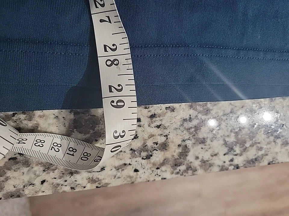 Camisa Polo Para Hombre Etiqueta Dorada Roundtree & Yorke L Azul Teal Manga Larga Pullover Foto 4 de 4