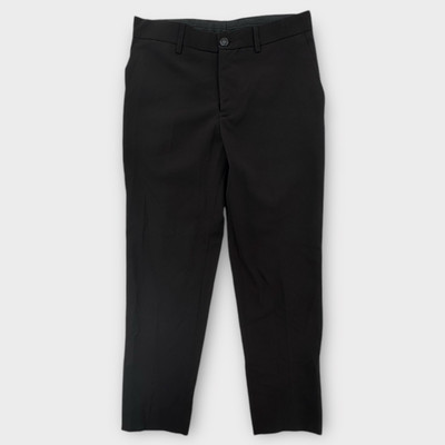 Lindbergh White Dress Pants Mens 38R Slim Fit Black Formal Cropped Slim Fit 26 