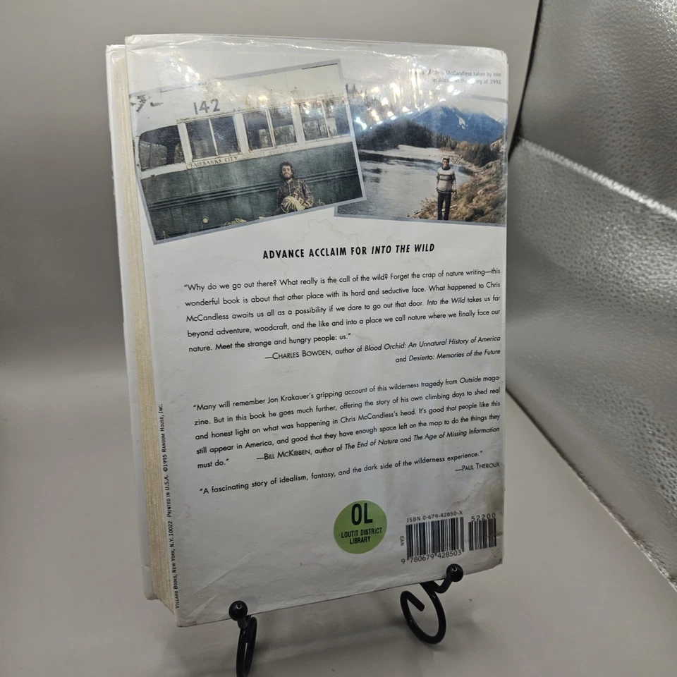 Into The Wild by Jon Krakauer 1st Edition First Printing 1996 Hardcover - Image 2 of 4