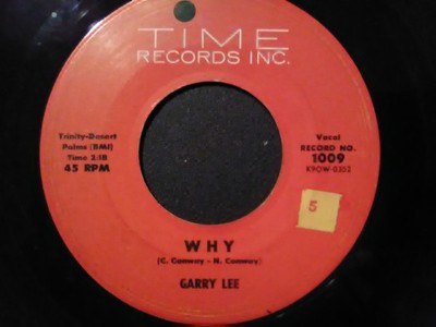 Garry Lee  - Why / They Don't See (7'', Red)