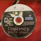 Condemned: Criminal Origins (Microsoft Xbox 360, 2005) Disc Only TESTED