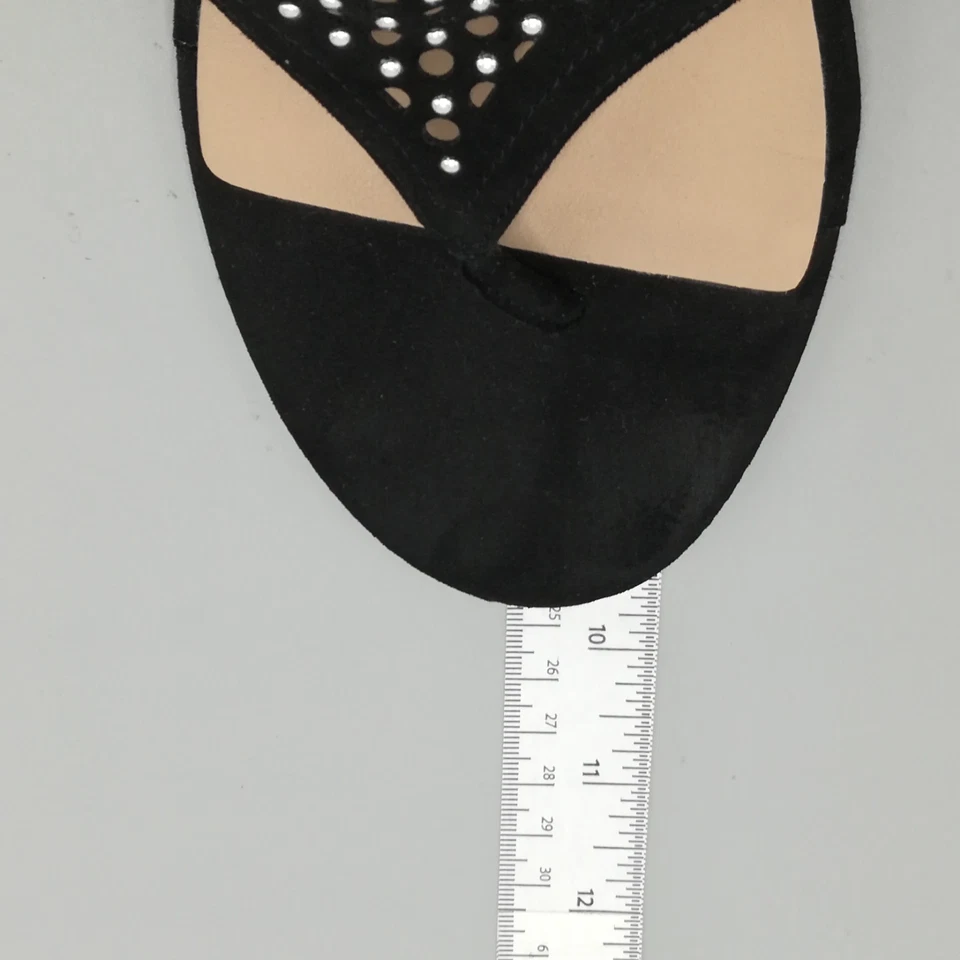 Cloudwalker Avenue Sandalias Mujer Zapatos Gladiador Negro Indie Tachonado Ancho 8.5W Foto 3 de 4