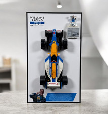 Holder Frame on Wall 50x30 cm Icons Williams Racing FW14B Nigel Mansell 10353