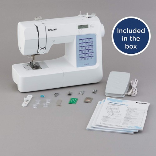 CS5055 Computerized Sewing Machine, 60 Built-in Stitches, LCD Display, 7 Incl... - Picture 6 of 7