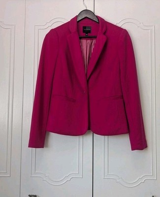 The Limited Women's Fuchsia Pink Sport Coat Jacket Blazer Size S 