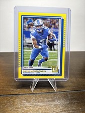 2025 Panini Donruss - Press Proof Yellow - #159 David Montgomery - Lions