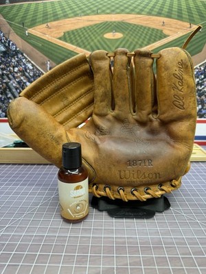 1960s Wilson 1871R Al Kaline USA Leather Baseball Glove shelf size SRC