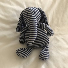 Jellycat Bonbon Elephant retired blue stripes