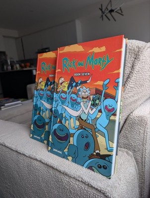 Rick and Morty Book Seven Deluxe Edition   Hardcover Book   Brand New