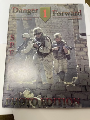 #ad Danger Forward 1st Infantry Div Unit History Task Force Danger 2005 Iraq War $50.00