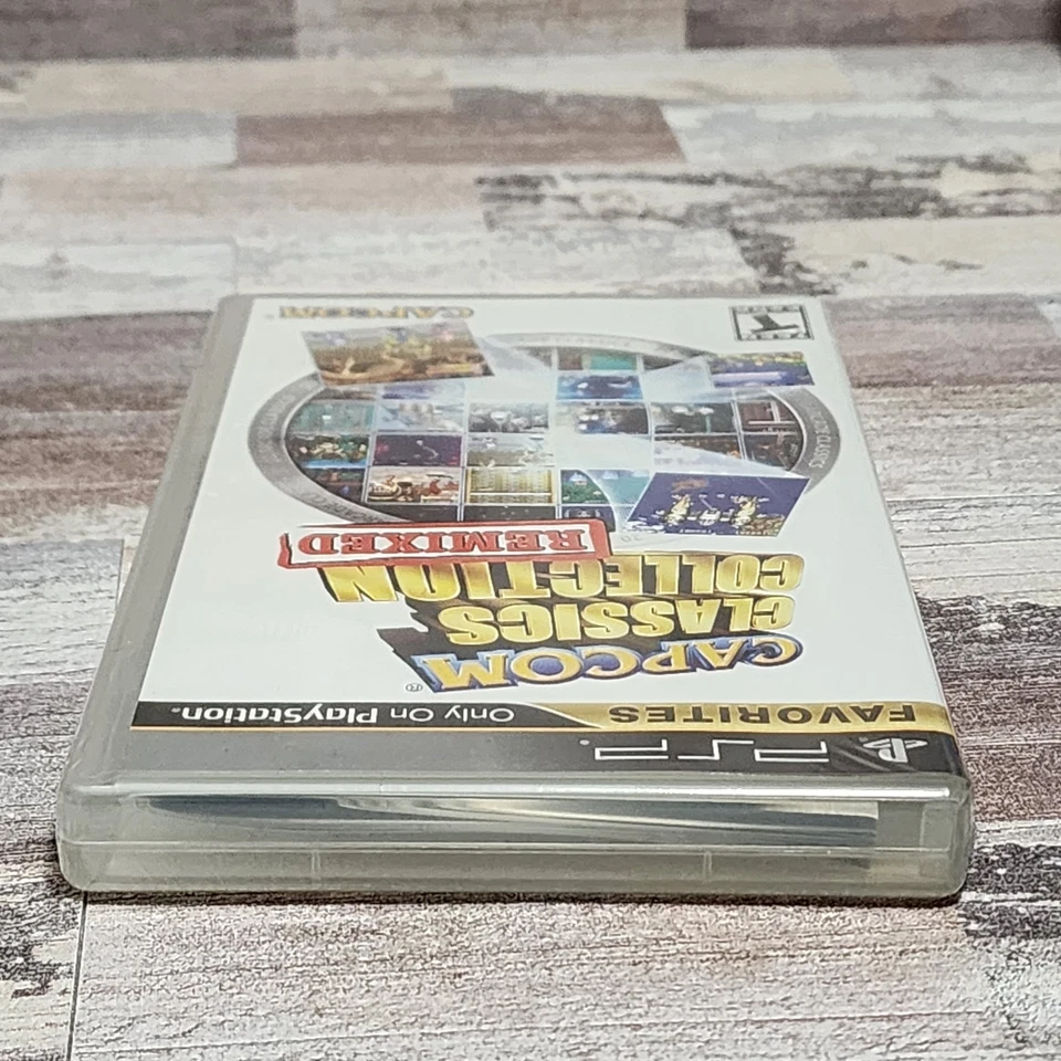 Capcom Classics Collection Remixed - PlayStation Portable (PSP) Brand New  - Image 3 of 4