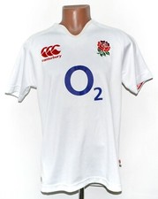 ENGLAND NATIONAL TEAM RUGBY UNION SHIRT CANTERBURY SIZE M ADULT