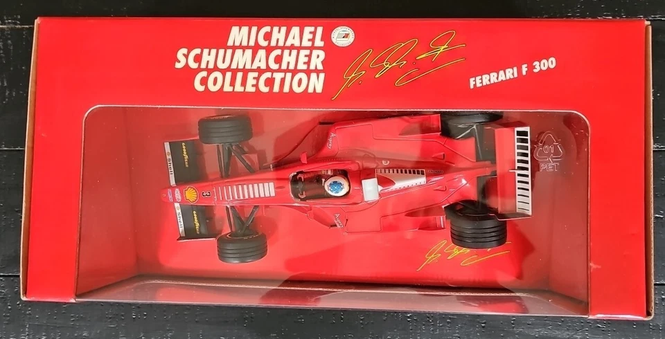 MINICHAMPS PAUL'S MODEL ART 510 981803 FERRARI F300 1/18 DIECAST, NIB, SEE AD. - Image 3 of 4