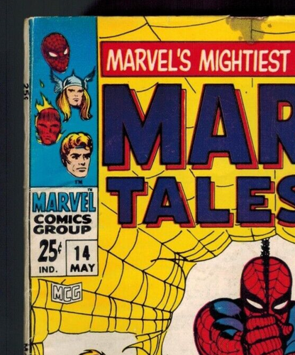 Marvel Tales 14 Giant (rep Amazing Spider-Man 19) Thor, Torch! 1968 VG- - Bild 8 von 16