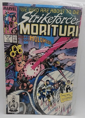 Strikeforce: Morituri #6 1987 Marvel Comics Comic Book 