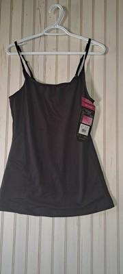 Maidenform Self Expressions Tummy Toning Cami Shaperwear Camisole Black Top 2XL