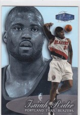 1998/99 FLAIR SHOWCASE..ISAIAH RIDER..POWER ROW 3..# 61..TRAIL BLAZERS