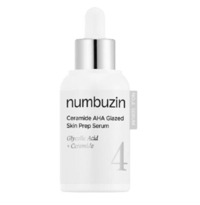 NUMBUZIN No.4 Ceramide AHA Glazed Skin Prep Serum 30ml K-Beauty