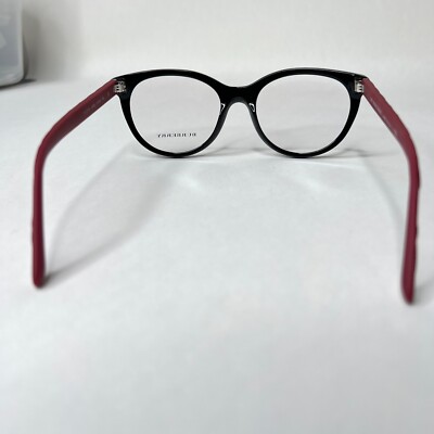 Burberry B 2176 Frames‎ 3498 51-18 140 Polished Black w/Red Eye Glasses h3769 s-l400.jpg main image 3
