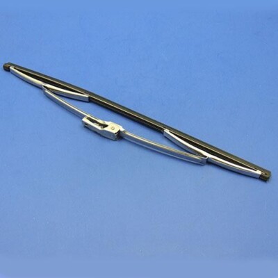 Vintage/Classic Car Sprung Wiper Blade: Curved screen 7mm Bayonet, 375mm long