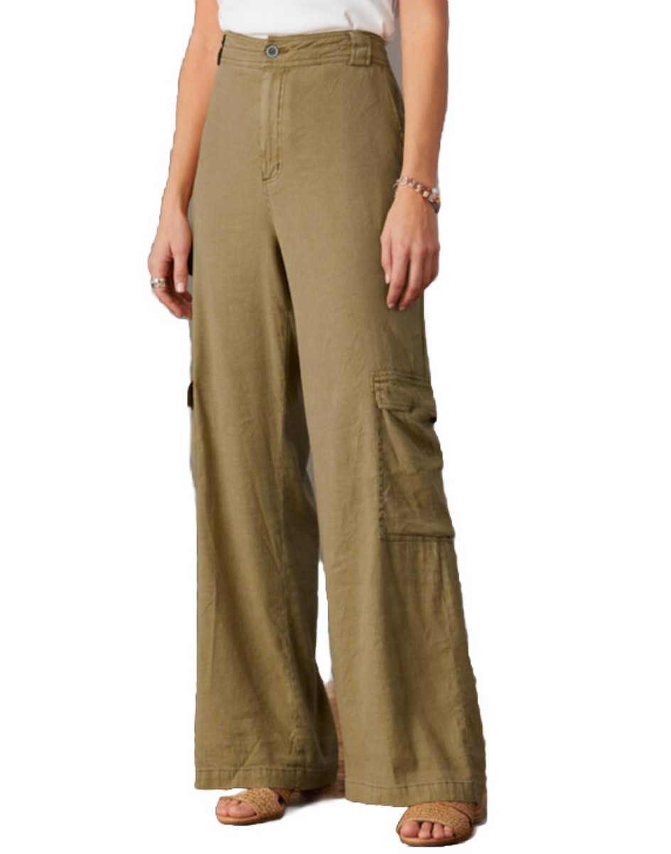 Plus Black Cargo Wide Leg Jeans | Plus Size | AUS