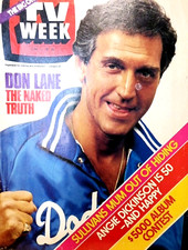TV Week Magazine 1981 Angie Dickinson~Johnny Cash~Elspeth Ballantyne~PRISONER