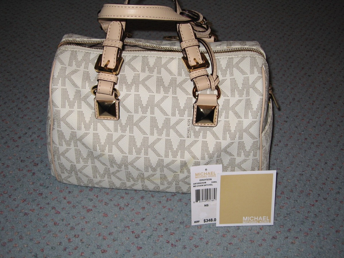ハンドバッグ Michael Michael Kors GRAYSON HANDBAG MICHAEL KORS GRAYSON SATCHEL - NEW WITH TAGS | eBay