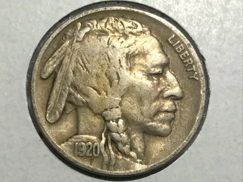 1920 Buffalo Nickel in extra fine