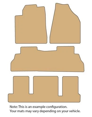 Juego de alfombrillas de piso de alfombra Lloyd ULTIMAT 4 piezas - Elección de color Foto 3 de 4