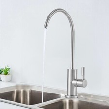 Drinking Water Tap Filter Kit System Faucet Connectors Kit Stainless Steel Tap