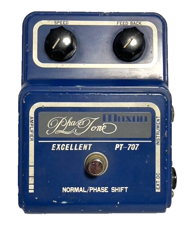 MAXON PT-707 Phase Tone Vintage Phaser Guitar Effect Pedal | eBay