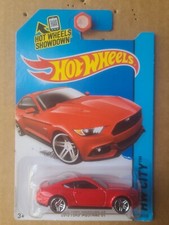 HOT WHEELS 2015 - '15 FORD MUSTANG GT [RED] NEAR MINT VHTF CARD GOOD 