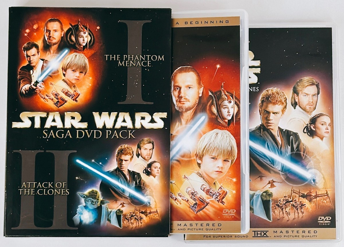 24体セット【STAR WARS EPISODE II】オマケ付き Star Wars Episode 1 & 2 SAGA DVD Pack 2002 Disc 2 Special Features