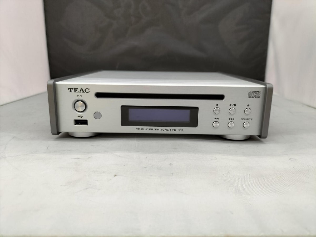TEAC PD-301-X/S (シルバー) CDプレイヤー(TEAC PD-301-S TEAC PD-301-X/S (シルバー) CDプレイヤー(TEAC PD-301-S