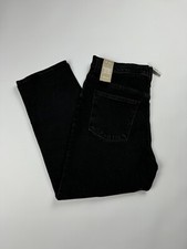 NEW Madewell The Perfect Vintage Straight Crop Jeans Women  s Size 31 Black NWT