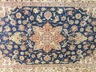 Item photo. Show Listing Details page. Listing Silk &amp; Wool  Vintage Exquisite Hand-knotted Rug proximally 3’ X 5’