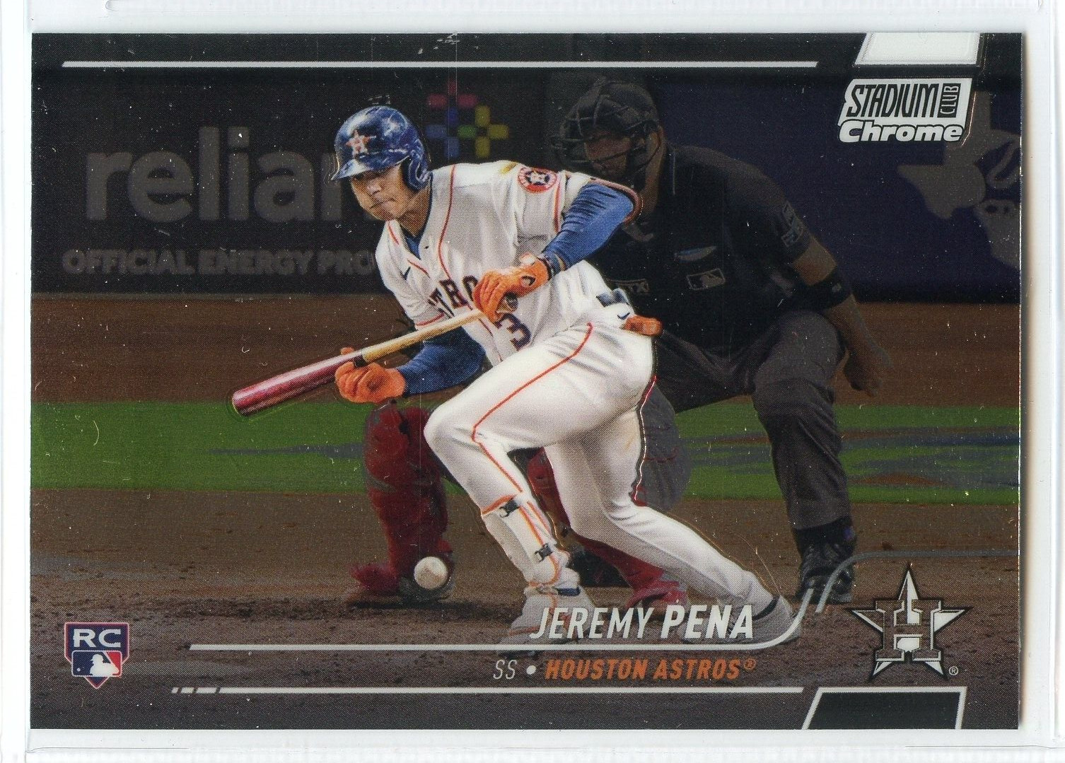 2022 Stadium Club Chrome Baseball - #329 - Jeremy Pena - Houston Astros