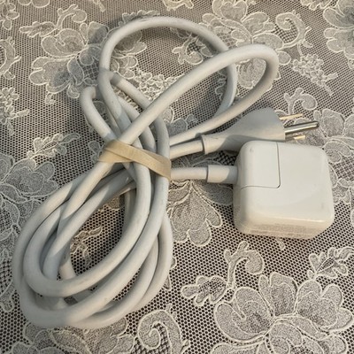 Genuine Apple 10W USB Power Adapter with 3-Prong 6  Power Cord Model 01 622-0168