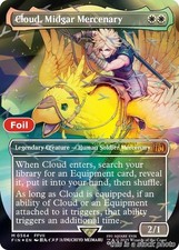 Cloud, Midgar Mercenary [Borderless Foil] #564 Prices | Magic